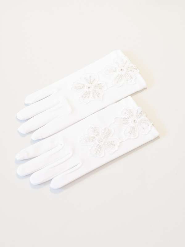 Перчатки детские (атласные), Perlitta PACG011207 белый