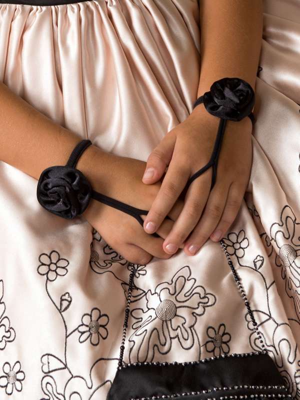 Перчатки для девочек, Perlitta PACG011304 чёрный