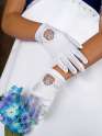 Перчатки для девочек, Perlitta PACG011311 белый