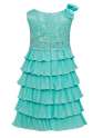 Платье, Perlitta PRA061606A, light turquoise, Perlitta PRA061606A зелёный