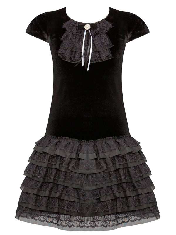 Платье, Perlitta PRA061616, black, Perlitta PRA061616 чёрный
