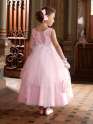 Платье праздничное для девочек, Perlitta PSA021201 розовый