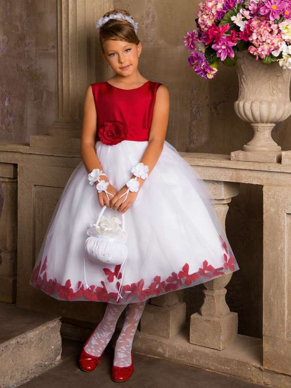 Платье для девочек, Perlitta PSA051303 красный