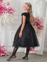 Платье праздничное для девочек, Perlitta PSA051402 чёрный