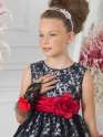 Платье праздничное детское, Perlitta PSA081403 чёрный