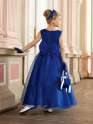 Платье праздничное для девочек, Perlitta PSA091204 синий
