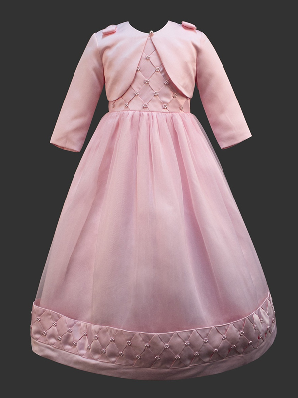 Платье детское с жакетом, Perlitta PSAK011111 розовый