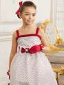 Платье праздничное для девочек, Perlitta PSAK041201 красный
